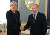 بوتين يستضيف المرشحة الرئاسية الفرنسية لوبان في الكرملين