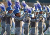 الفرقة العالمية Blue Knights تفتتح مراسم سباق جائزة البحرين الكبرى للفورمولا وان