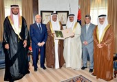 وزير الداخلية يستقبل أعضاء مجلس إدارة نادي البحرين للتنس بمناسبة ذكرى مرور 40 عاما على تأسيس النادي