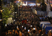 استمرار التظاهرات المعارضة لنتيجة الاستفتاء التركي لليلة الرابعة على التوالي