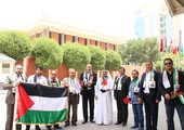 الجالية الفلسطينية بالبحرين تتضامن مع 