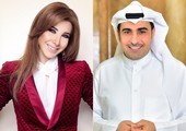 نانسي عجرم وخالد المريخي 