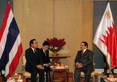 البحرين: العاهل يلتقي رئيس الوزراء التايلندي