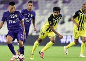 اتحاد كلباء يخسر من العين ويهبط رسميا من دوري الخليج العربي الإماراتي