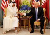 بالصور... ترامب وأمير قطر يبحثان الصفقات العسكرية