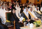 بالصور...قرينة العاهل تنيب الشيخة حصة لحفل تخريج الفوج العاشر لمدرسة الشيخة حصة للبنات