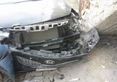 بالصور... نجاة لاعب مصري من الموت بحادث سيارة
