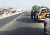 البحرين : مصرع آسيوي صدمته حافلة صغيرة على شارع ولي العهد بالهملة 